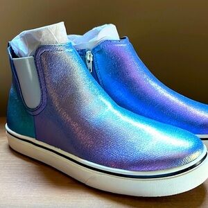 Gorgeous Iridescent Hightop Sneakers